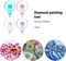 6pcs Diamond Painting Roller Pen Set with Adhesive Tape – 360° Fast Point Drill Pen Heads – Diamond Picker Scroll Wheel Tool for 5D DIY Diamond Art Kits – High-Speed Diamond Painting Accessories for Round & Square Drills